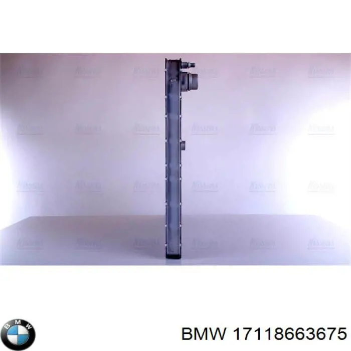 17118663675 BMW радіатор охолодження двигуна