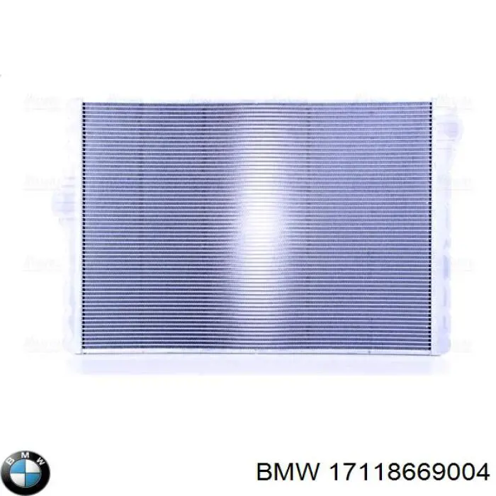 17118669004 BMW Радіатор охолодження двигуна