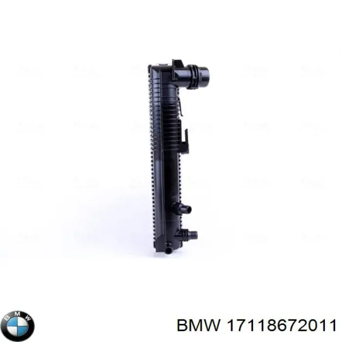 17118672011 BMW радіатор охолодження двигуна