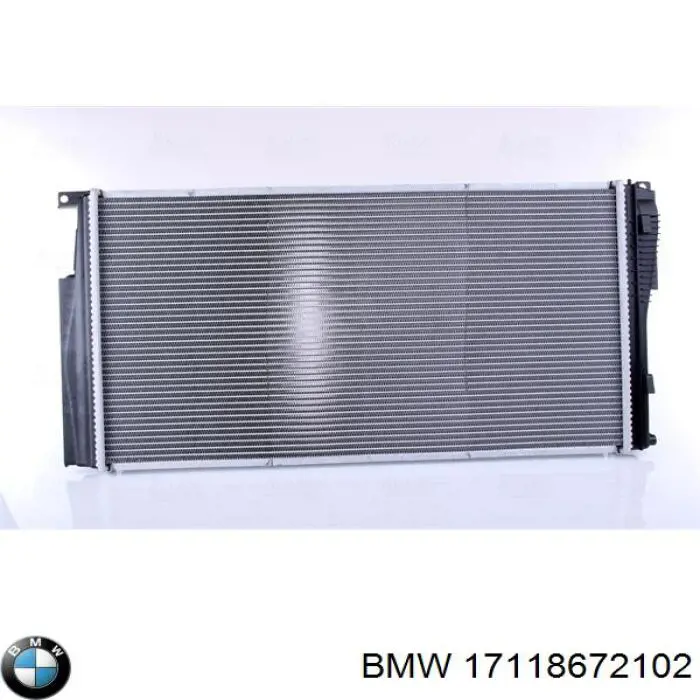 Купити 17118672102 BMW Радіатор двигуна