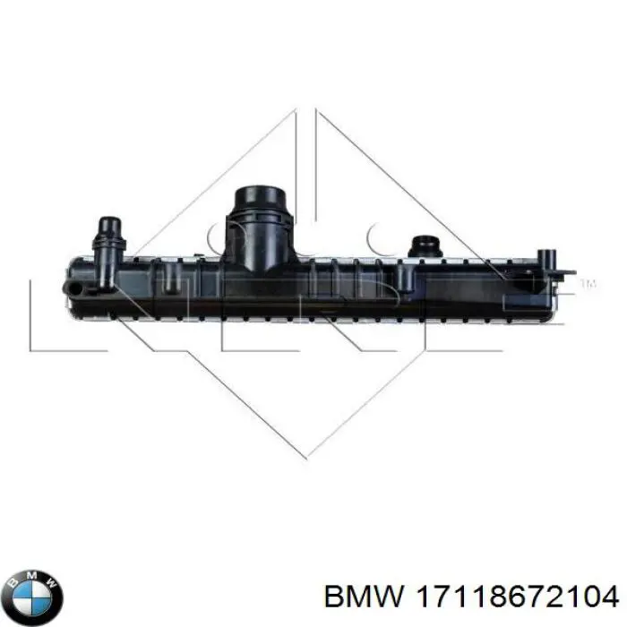 Купити 17118672104 BMW Радіатор двигуна