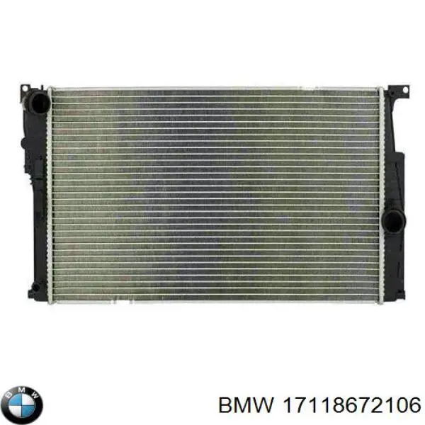 17118672106 BMW радіатор охолодження двигуна