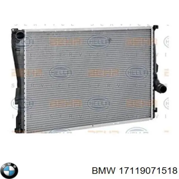 17119071518 BMW радіатор охолодження двигуна