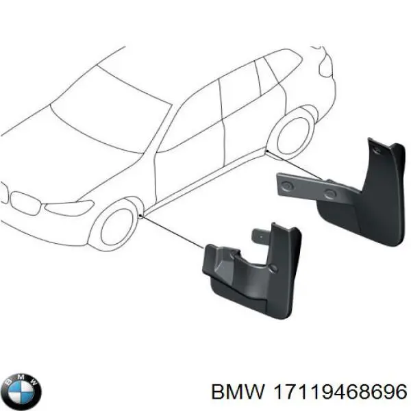 17119468696 BMW Радіаторна решітка