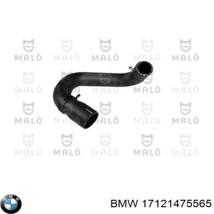 Патрубок системи охолодження BMW 17121475565 ціна, від 12.67 USD