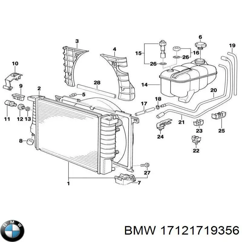 17121719356 BMW 