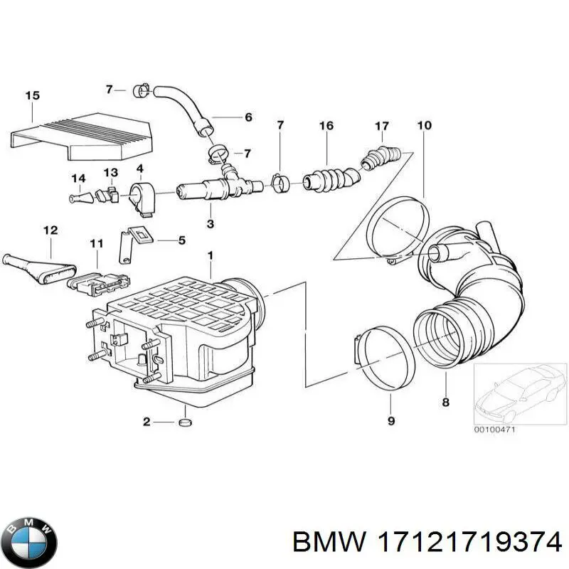 17121719374 BMW 