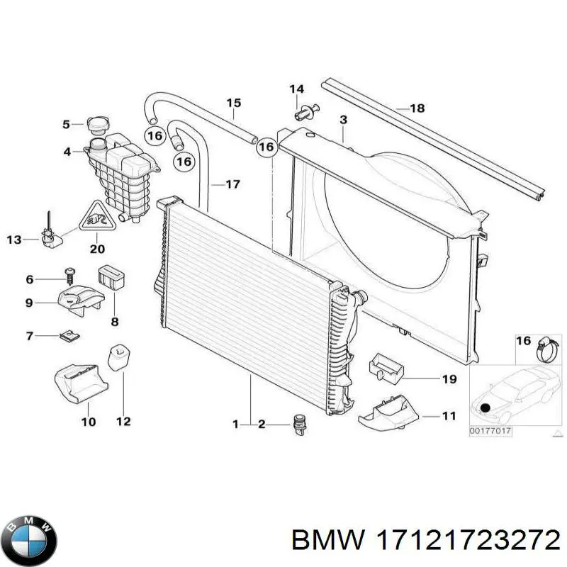 17121723272 BMW 