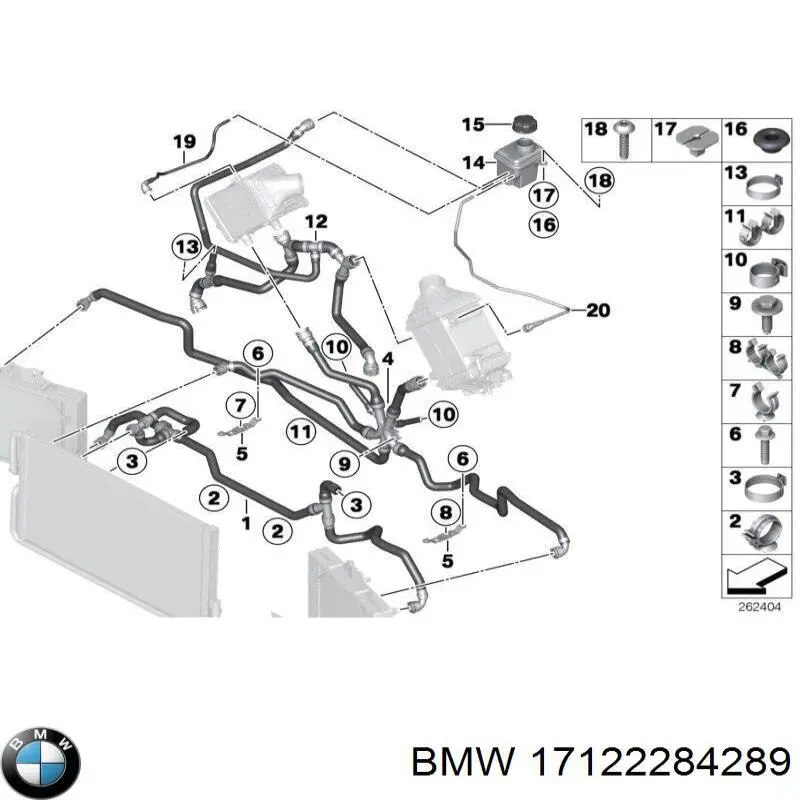 17122284289 BMW 
