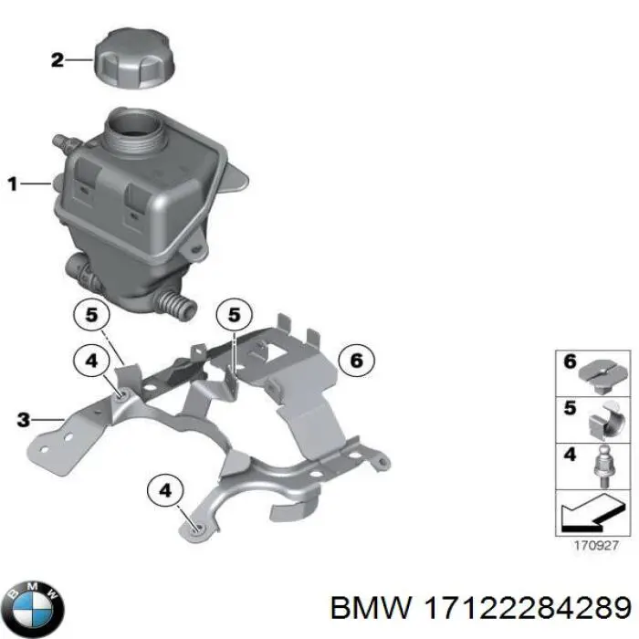 Купити 17122284289 BMW 