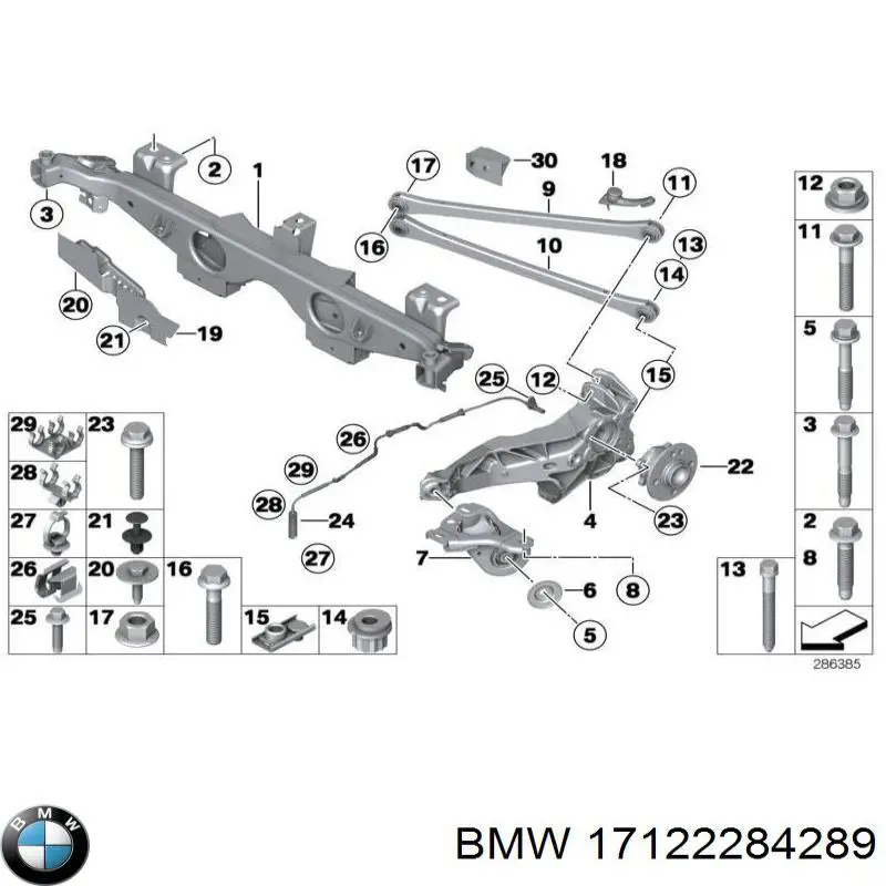  BMW 17122284289 ціна, від 27.87 USD
