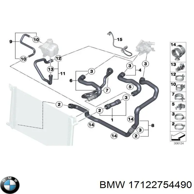 17122754490 BMW 