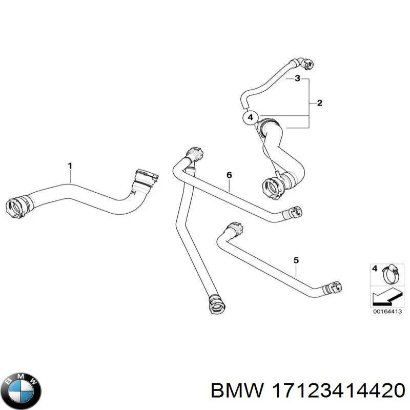  BMW 17123414420 ціна, від 25.84 USD