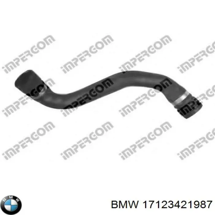 17123421987 BMW Патрубок системи охолодження