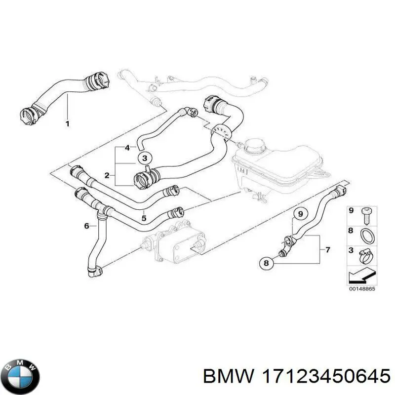 17123450645 BMW 