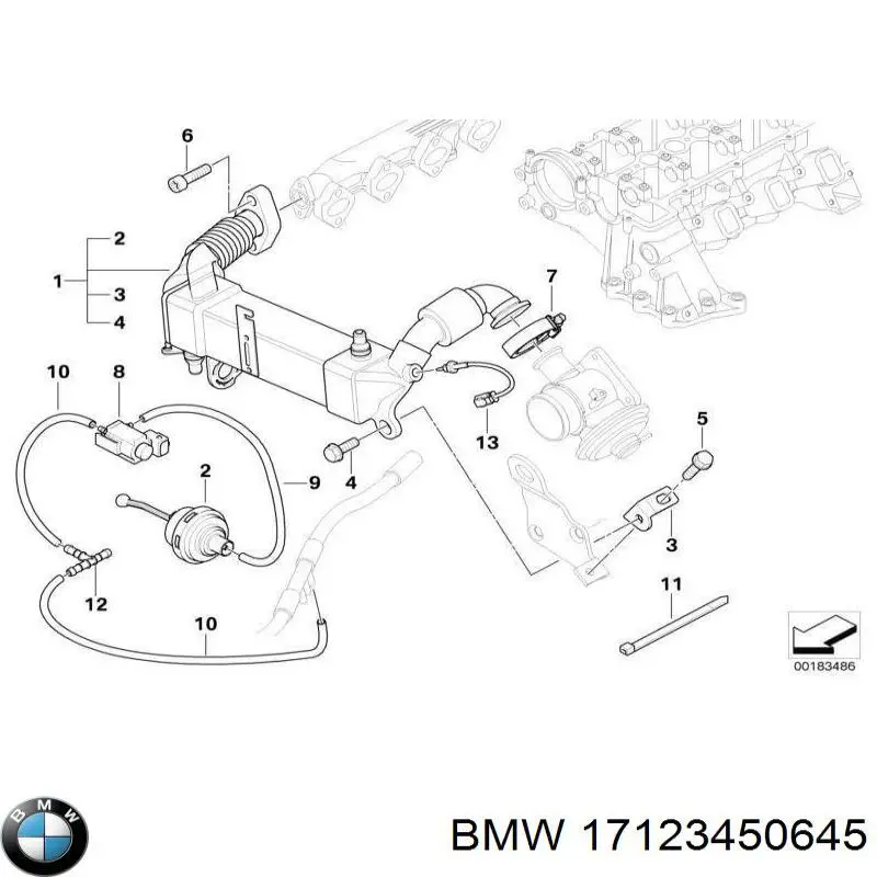  BMW 17123450645 ціна, від 36.73 USD