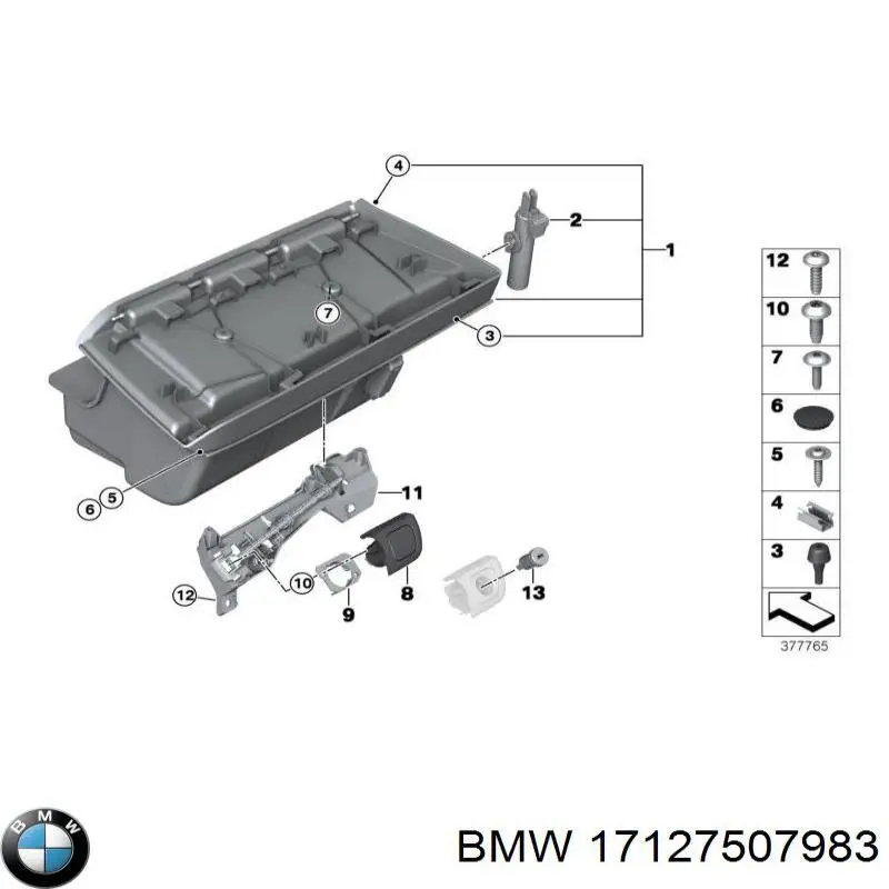 Купити 17127507983 BMW 