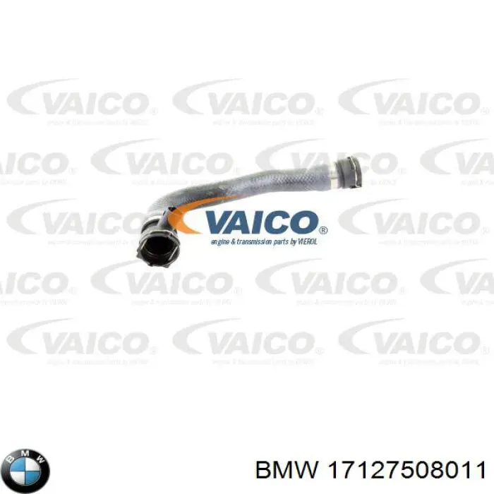 17127508011 BMW Шланг/патрубок радіатора охолодження, нижній