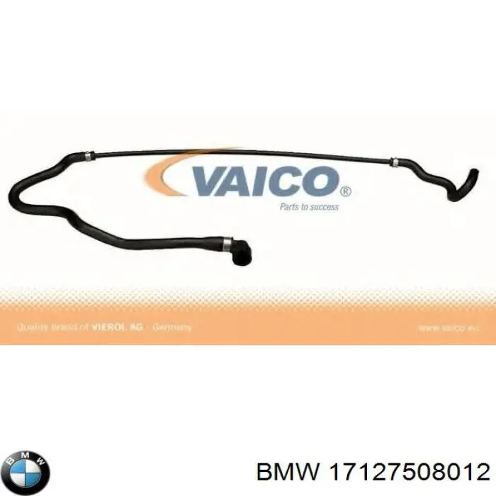 Купити 17127508012 BMW Шланг розширювального бачка, верхній