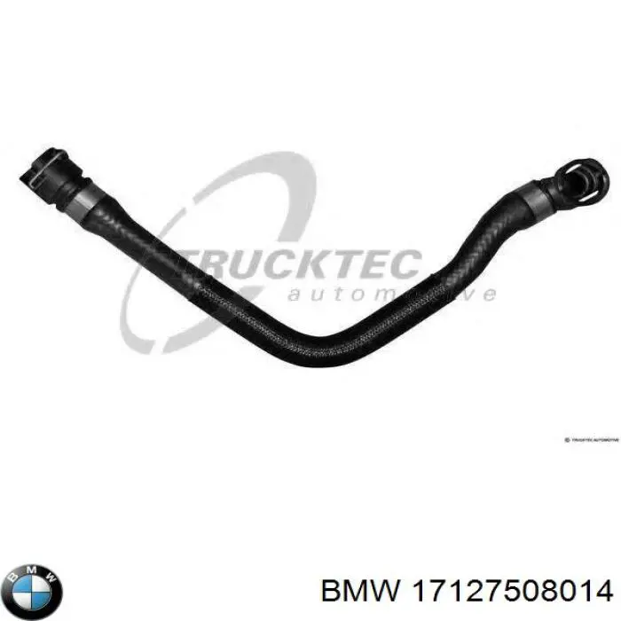 17127508014 BMW Шланг/патрубок водяного насосу, нагнітаючий