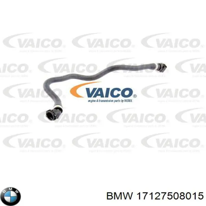 Шланг розширювального бачка, нижній BMW 17127508015 ціна, від 22.82 USD