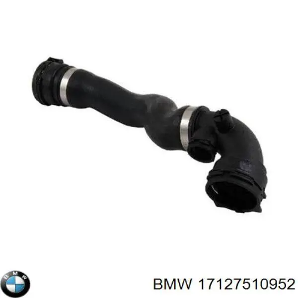 Шланг/патрубок радіатора охолодження, верхній 17127510952 BMW