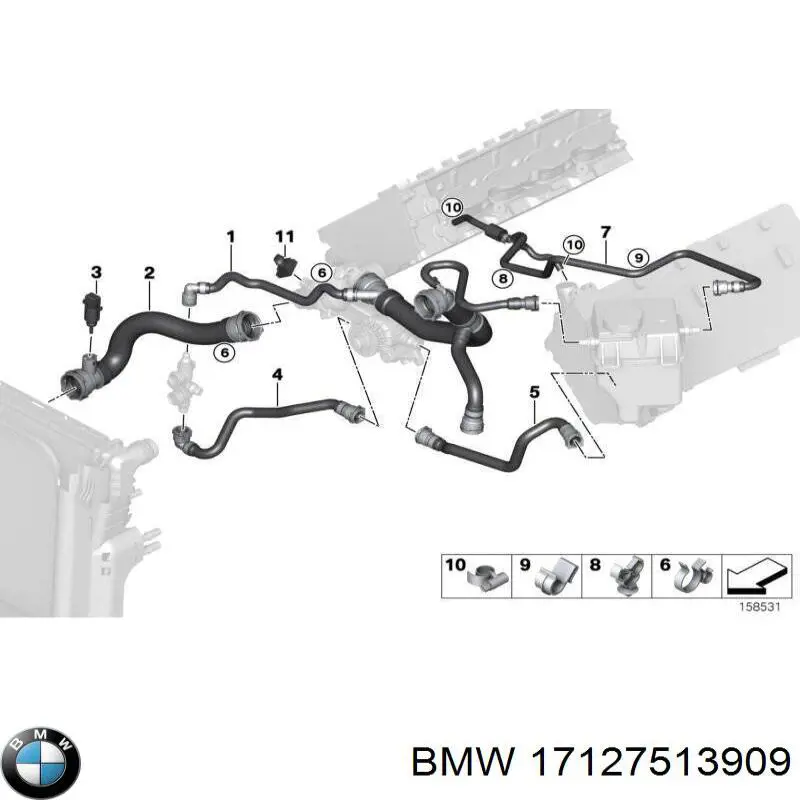 17127513909 BMW 