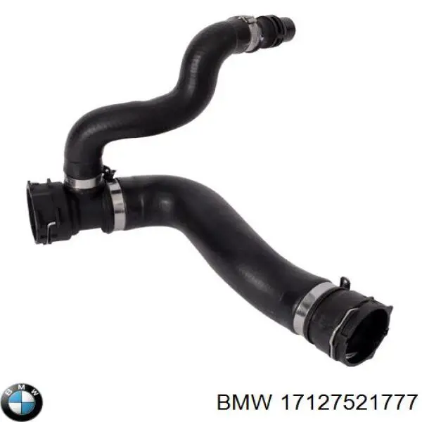 Шланг/патрубок радіатора охолодження, верхній 17127521777 BMW