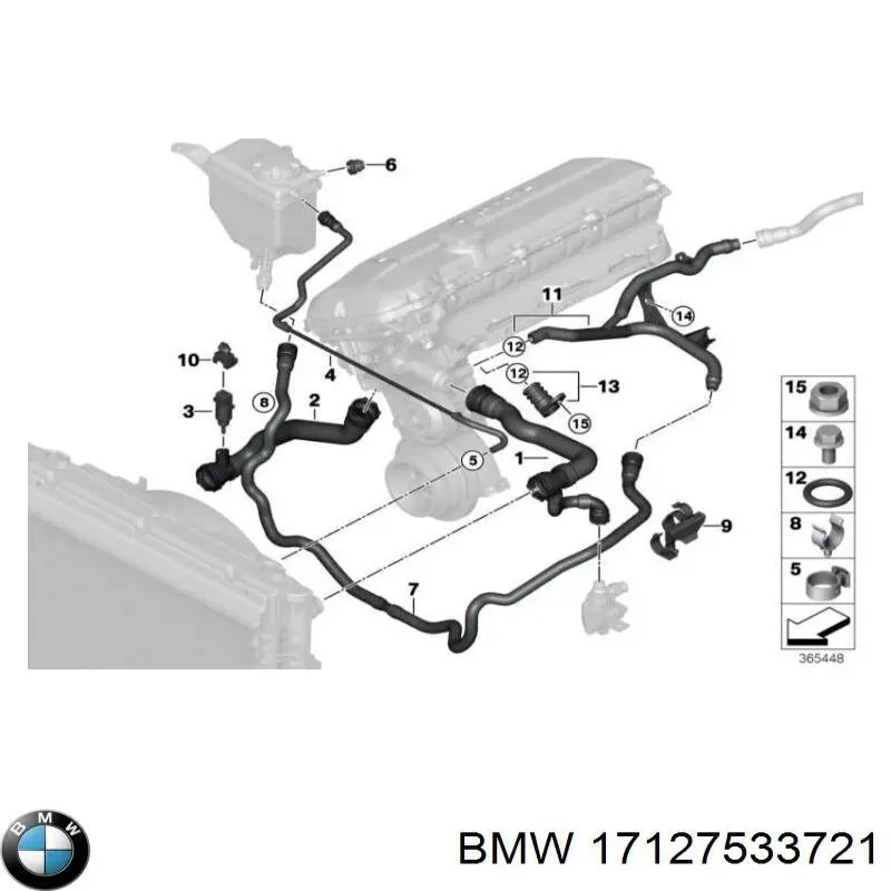 17127533721 BMW 