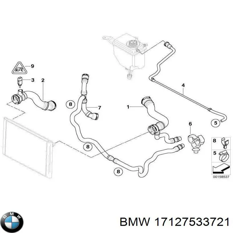  BMW 17127533721 ціна, від 23.24 USD