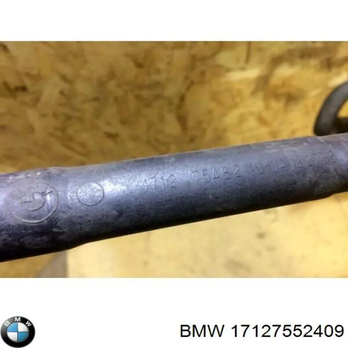 Шланг розширювального бачка, нижній BMW 17127552409 ціна, від 49.24 USD