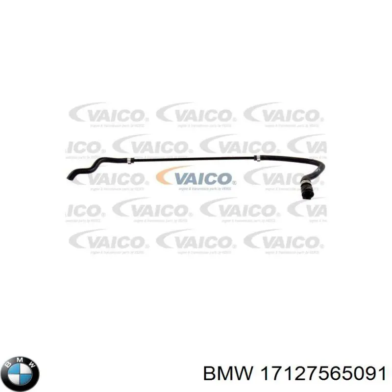 17127565091 BMW шланг розширювального бачка, верхній