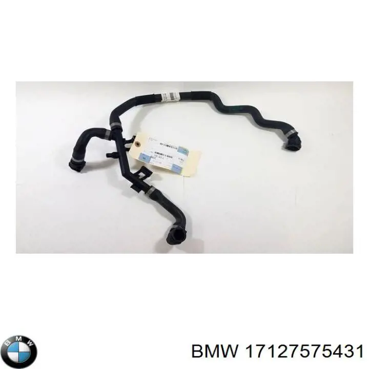 17127575431 BMW Шланг/патрубок радіатора охолодження, нижній