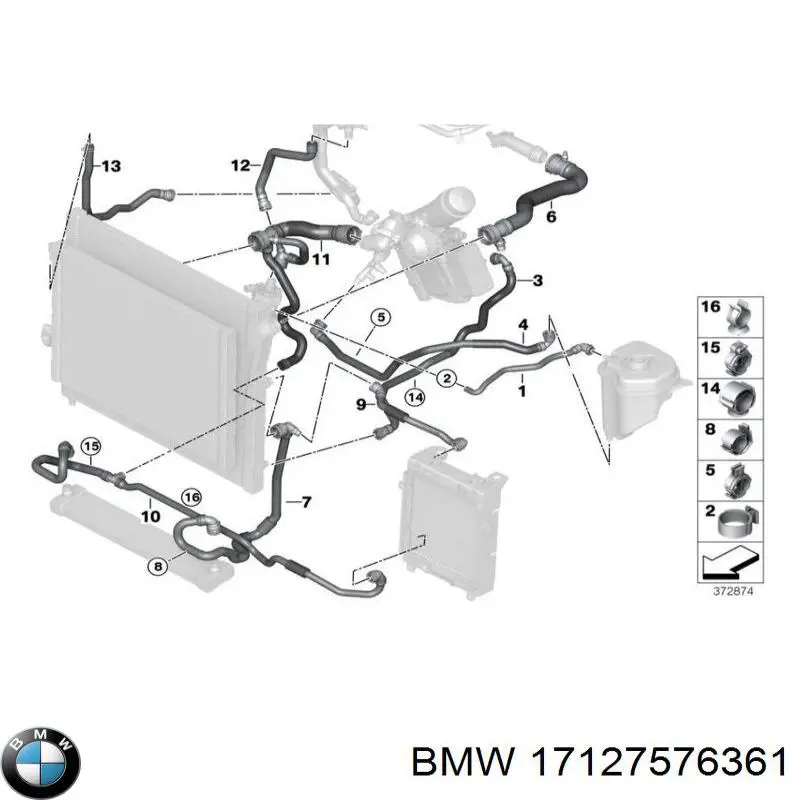 17127576361 BMW 