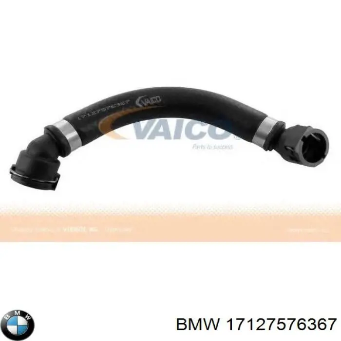 Шланг/патрубок радіатора охолодження, верхній BMW 17127576367 ціна, від 12.70 USD