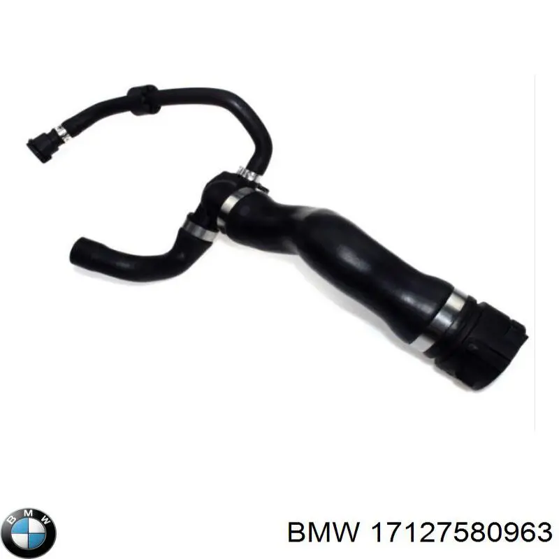 Шланг/патрубок радіатора охолодження, верхній BMW 17127580963 ціна, від 19.00 USD