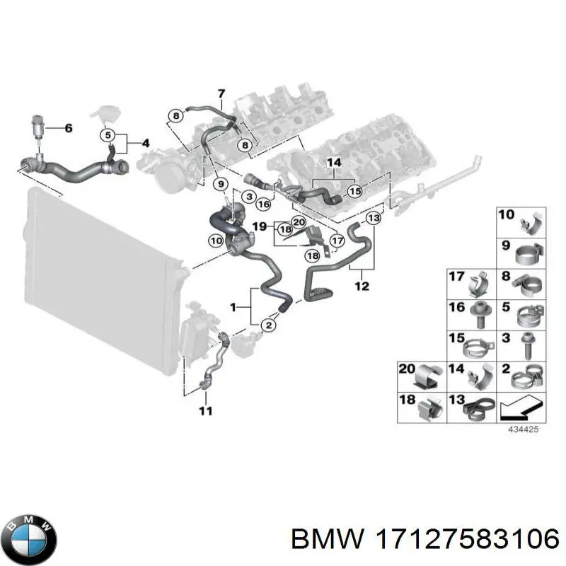 17127583106 BMW 