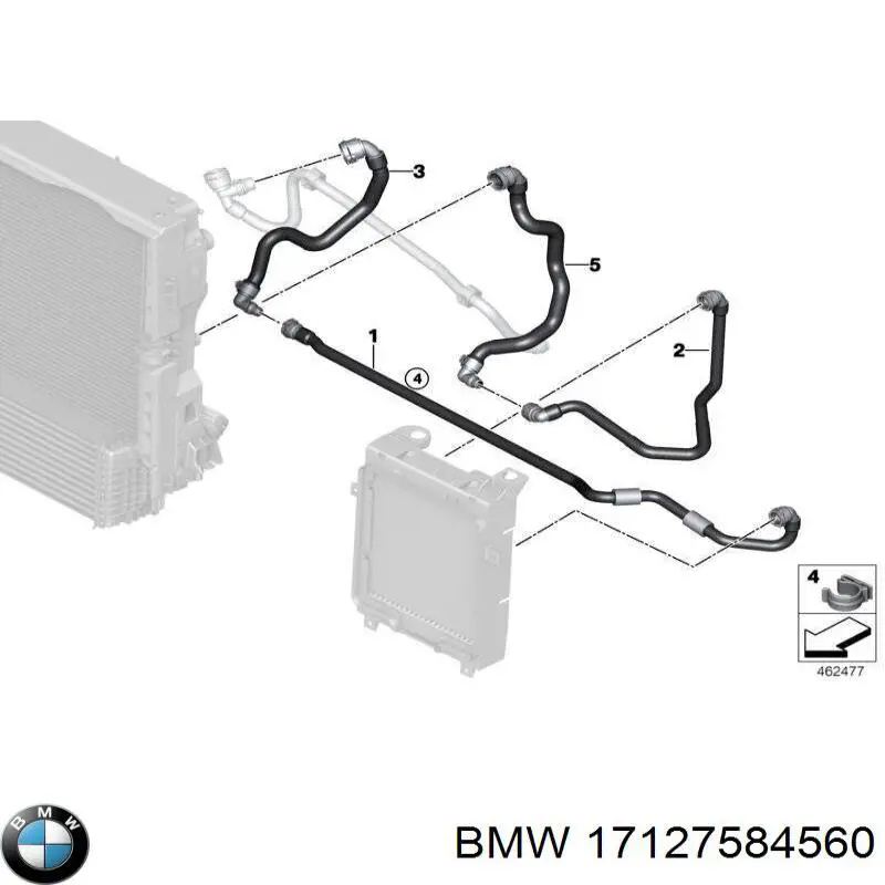  BMW 17127584560 ціна, від 31.09 USD