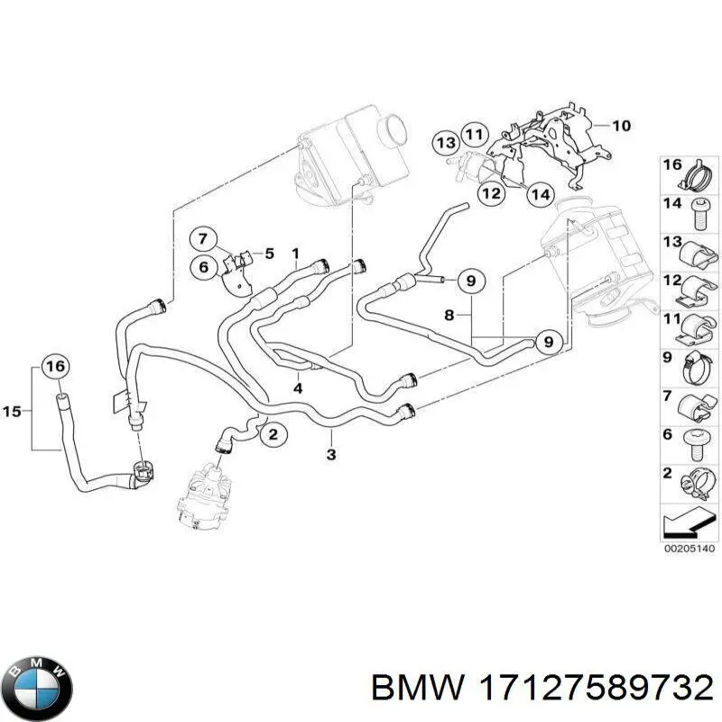 17127589732 BMW 