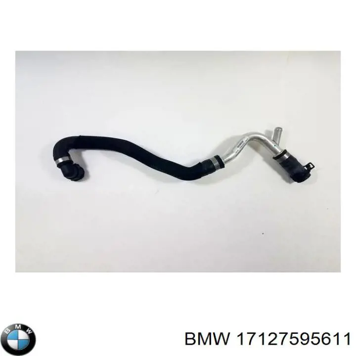 17127595611 BMW Шланг/патрубок радіатора охолодження, верхній