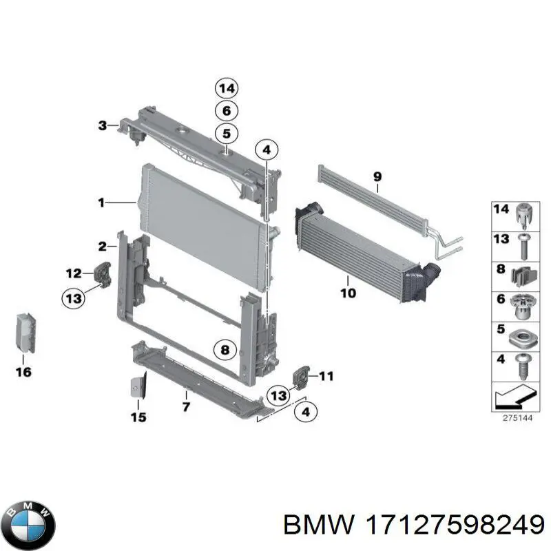 17127598249 BMW 