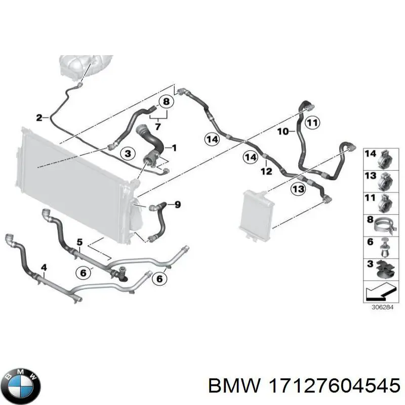 17127604545 BMW 