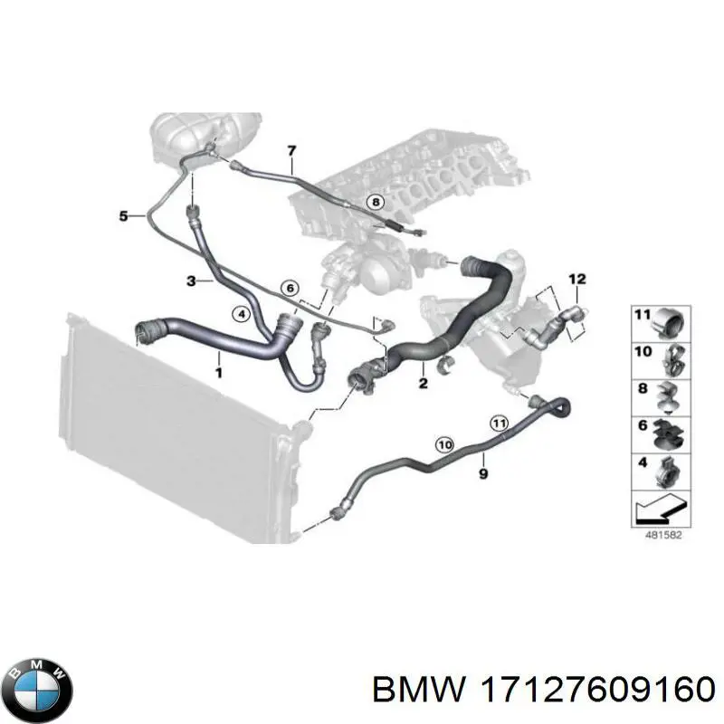  17127609160 BMW