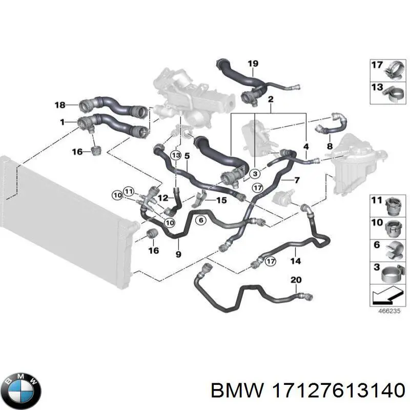  17127613140 BMW