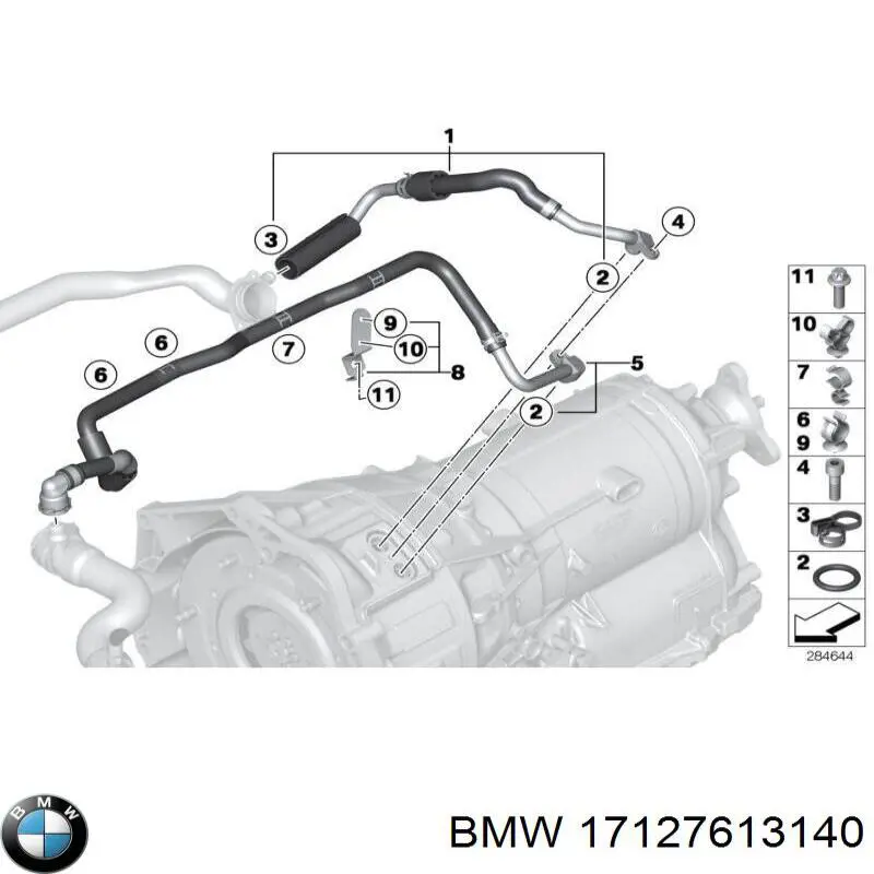 17127613140 BMW 