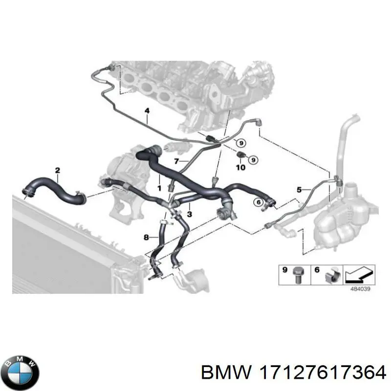 Шланг/патрубок радіатора охолодження, нижній Gates 054624 ціна, від 23.56 USD