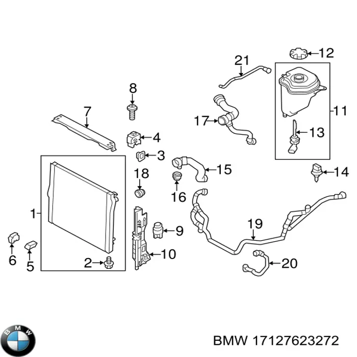 17127623272 BMW 
