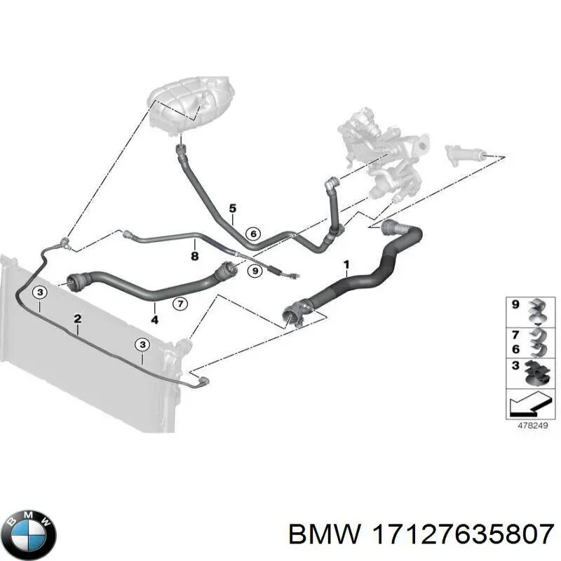 17127635807 BMW 