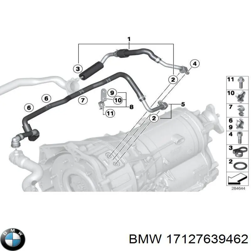  BMW 17127639462 ціна, від 110.21 USD