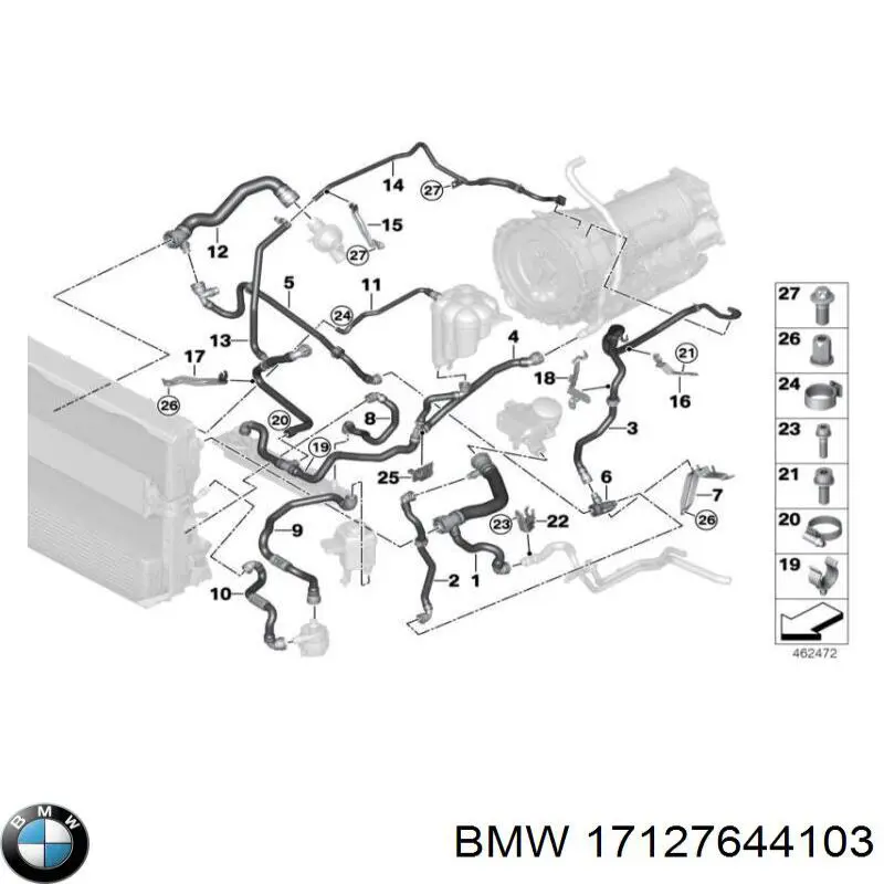 17127644103 BMW 